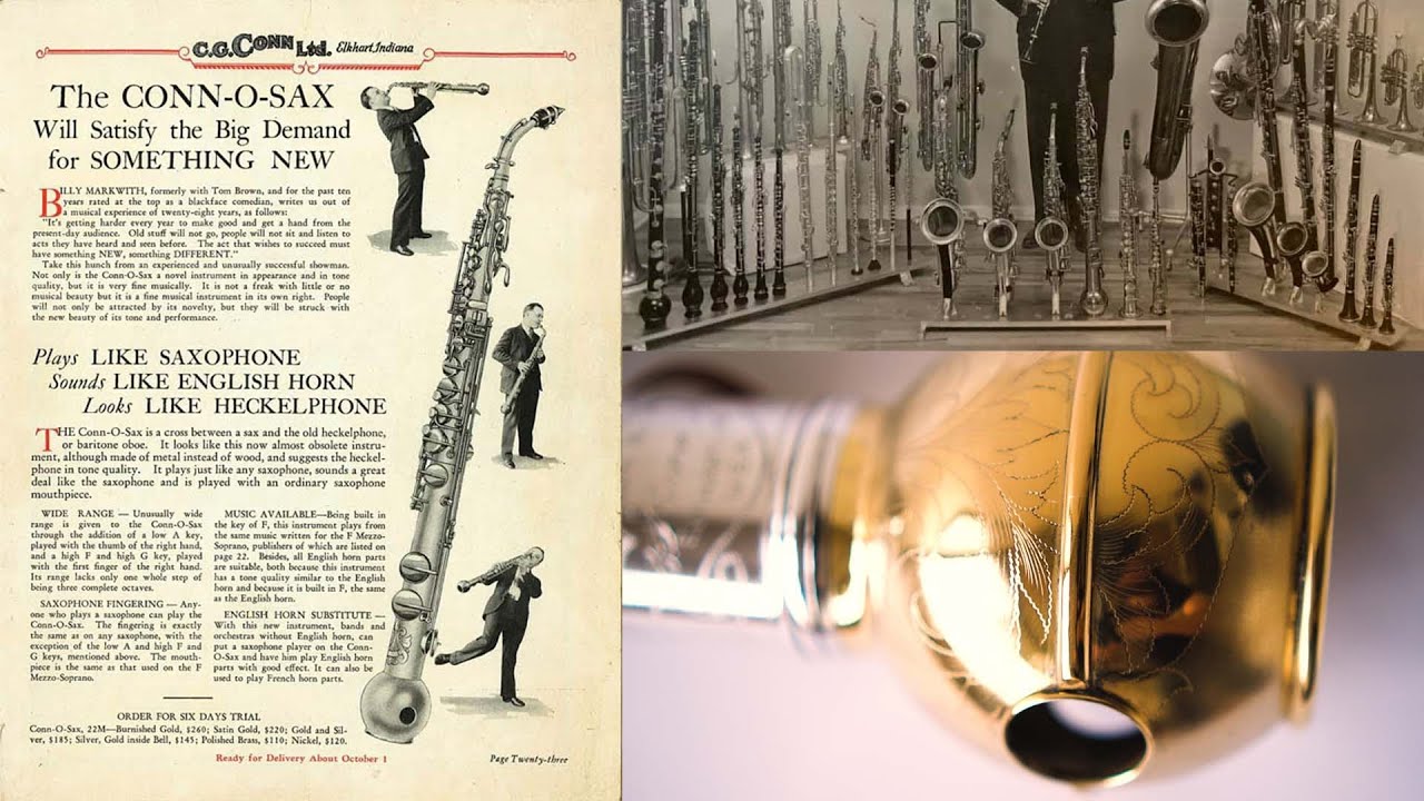 Conn-O-Sax: The lost member of the saxophone family