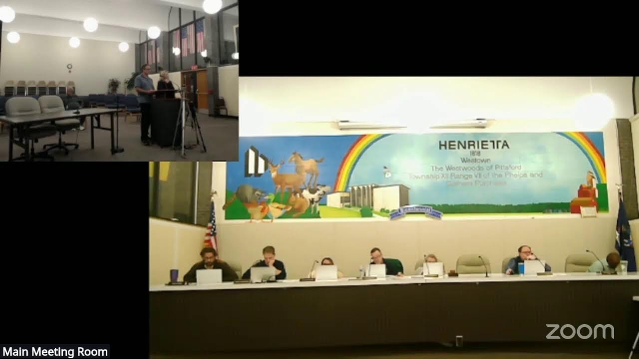 Town of Henrietta Zoning Board of Appeals Meeting - November 5, 2025