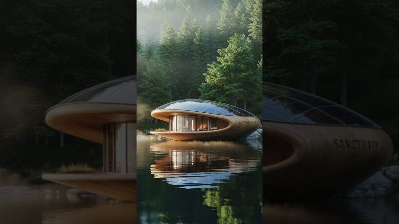 Floating Eco Dome &ndash; Futuristic Sustainable Home
