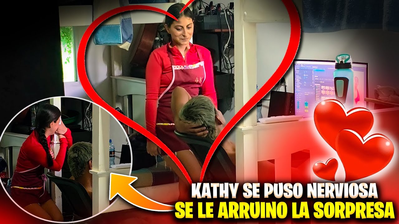 Kathy queria pasar viendo a su amor Henry, pero vean como la recibió.