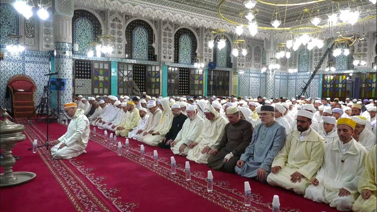 شعائر صلاة التراويح من زاوية الشيخ سيدي محمد بلقايد - سيدي معروف، وهران - 23 مارس 2024م