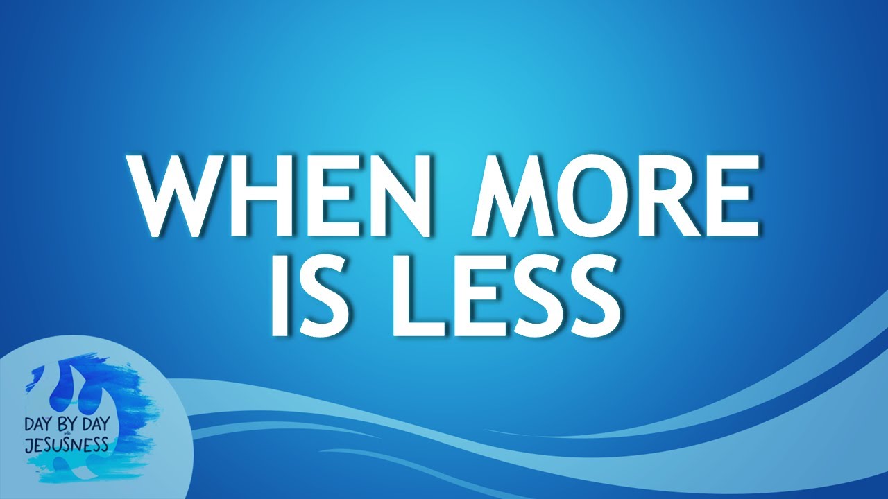 When More is Less - Ed Lapiz (2026-01-23)