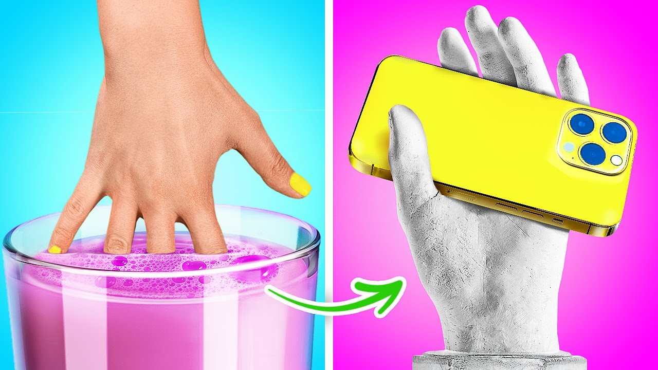 DIYセメント３Ｄペンクラフト||デコレーションチュートリアル１分１０分１時間！|123GO! SCHOOL