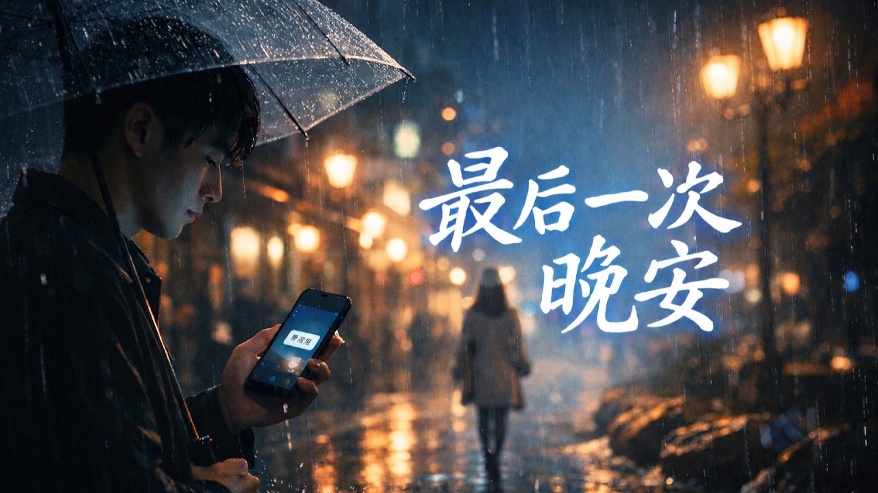 最后一次晚安 The Last Goodnight (Zuìhòu Yī Cì Wǎn’ān) | 超好听伤感情歌 | Mandarin Sad Love Song