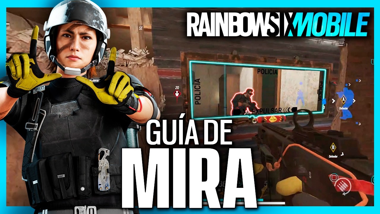 Cómo USAR a MIRA en RAINBOW SIX MOBILE | Guía Operadores