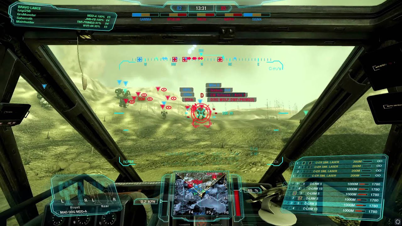 Mechwarrior Online MWO Mad Dog LRM 50 build