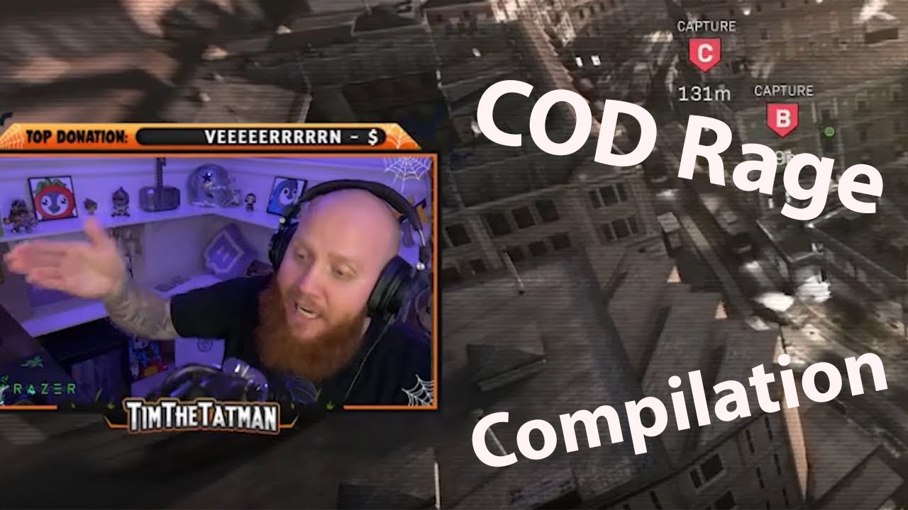 Timthetatman COD: Modern Warfare Rage Compilation