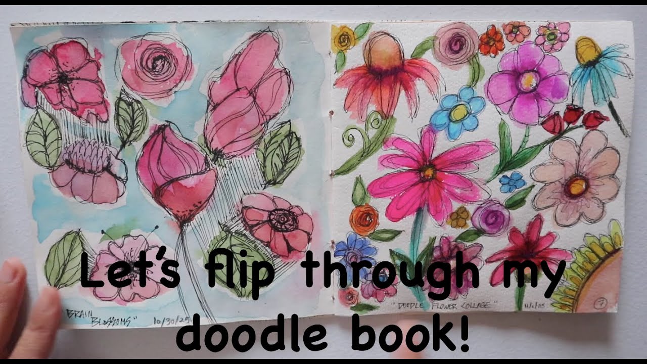 A flip through of my Doodle Book