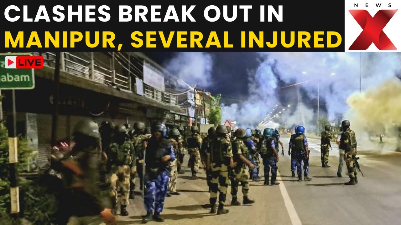 Manipur Clashes LIVE: Fresh Clashes In Manipur Trigger Injuries Amid Rising Regional Tensions