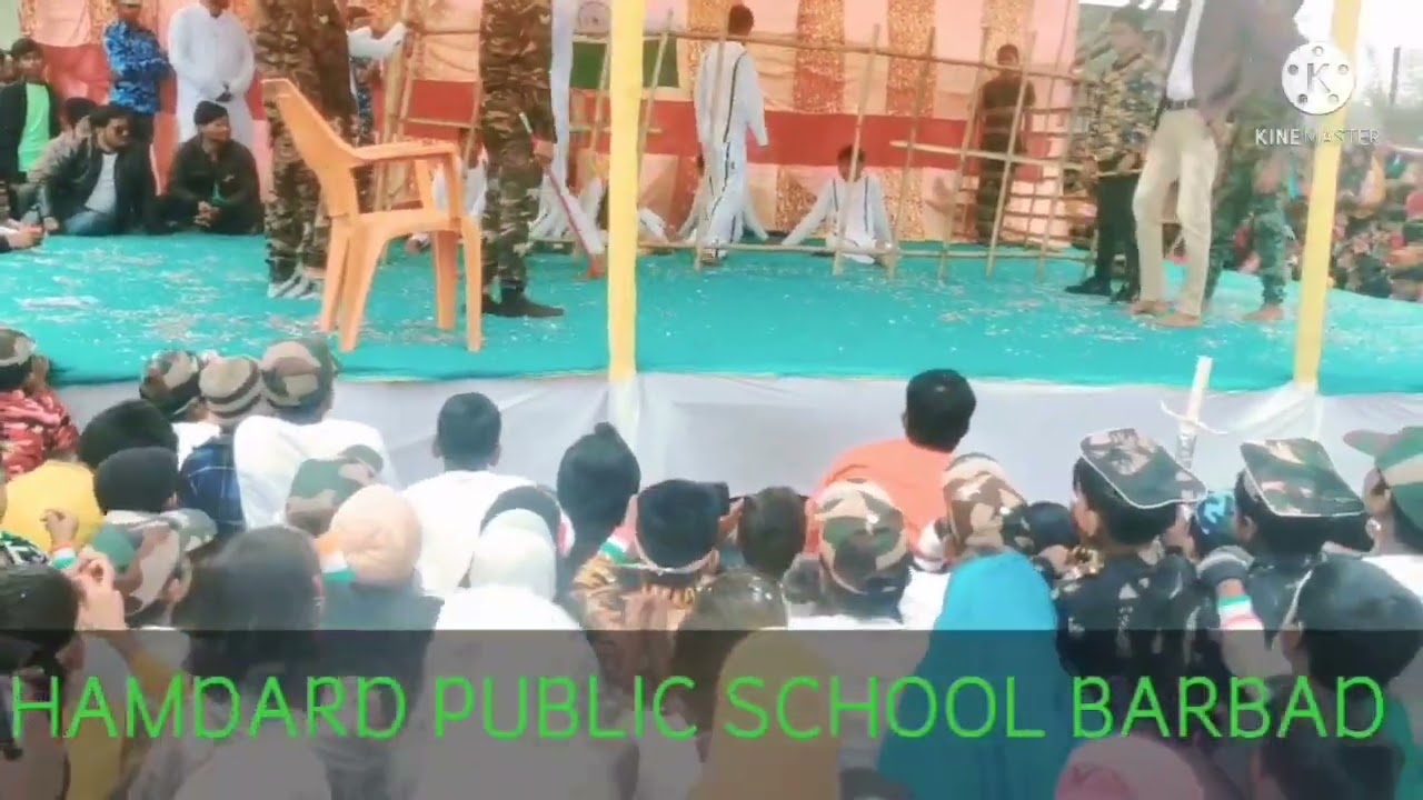 भगत सिंह राजगुरु सुखदेव फांसी by students of HAMDARD PUBLIC SCHOOL