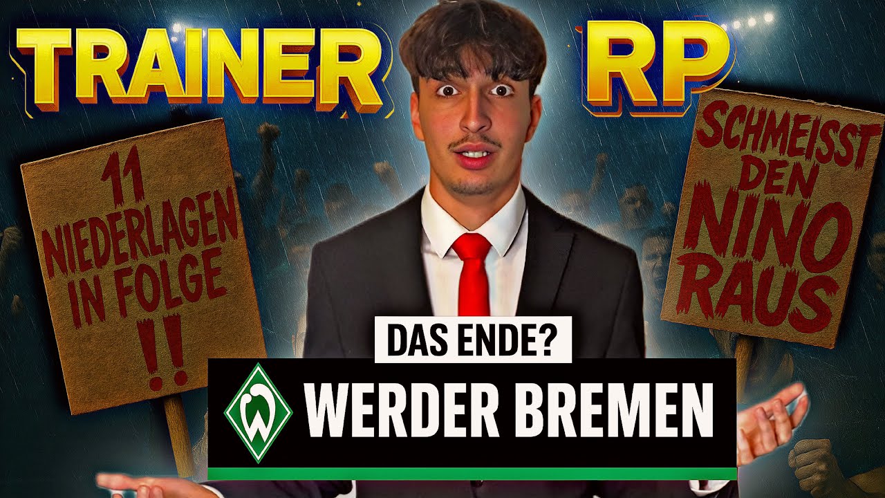 Ich hab Trainer RP im FC26 Karrieremodus gespielt ‼️👀| Werder Bremen Trainerkarriere Folge 5