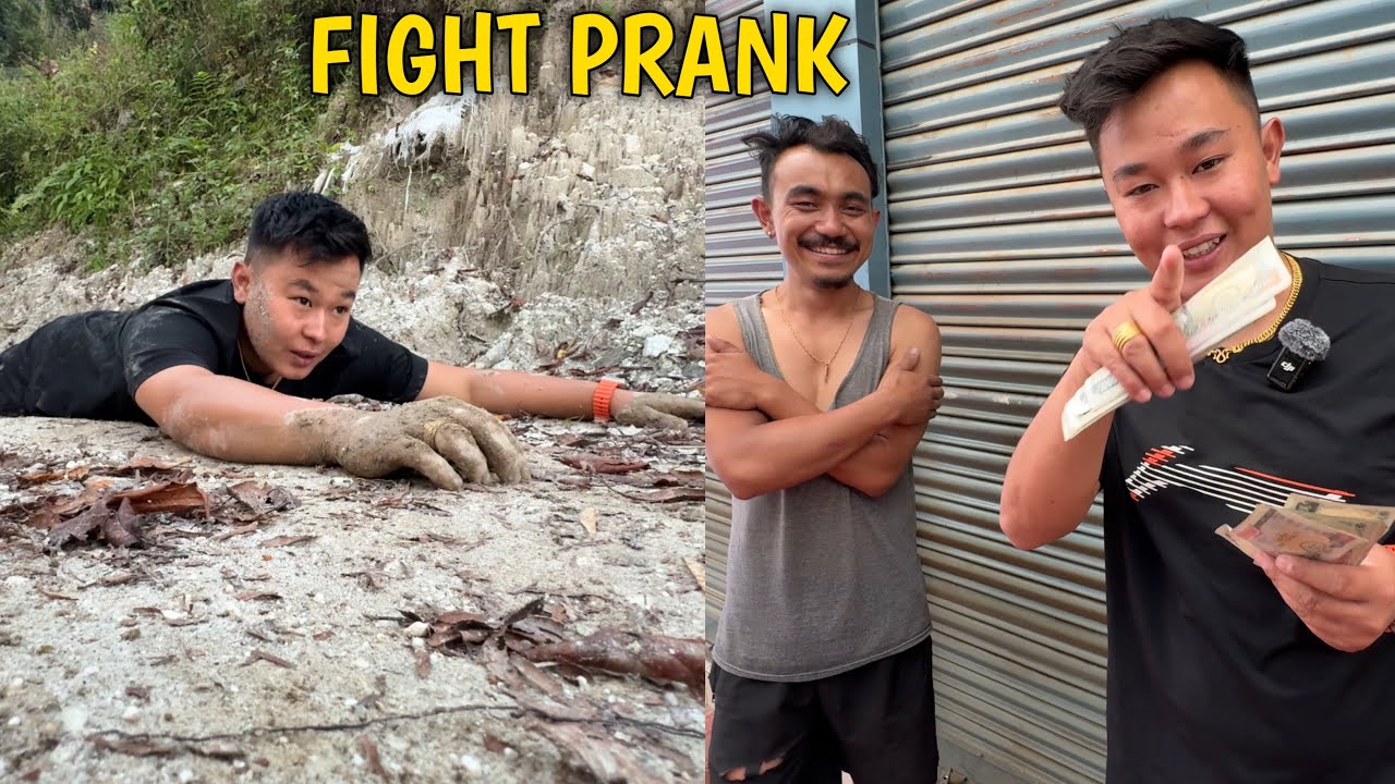 FIGHT PARYO PRANK ON MANAGER🤣 / DASHAIN KO BONUS DEYE SAPAI LAI😍 / @rajkumarthapamagar32
