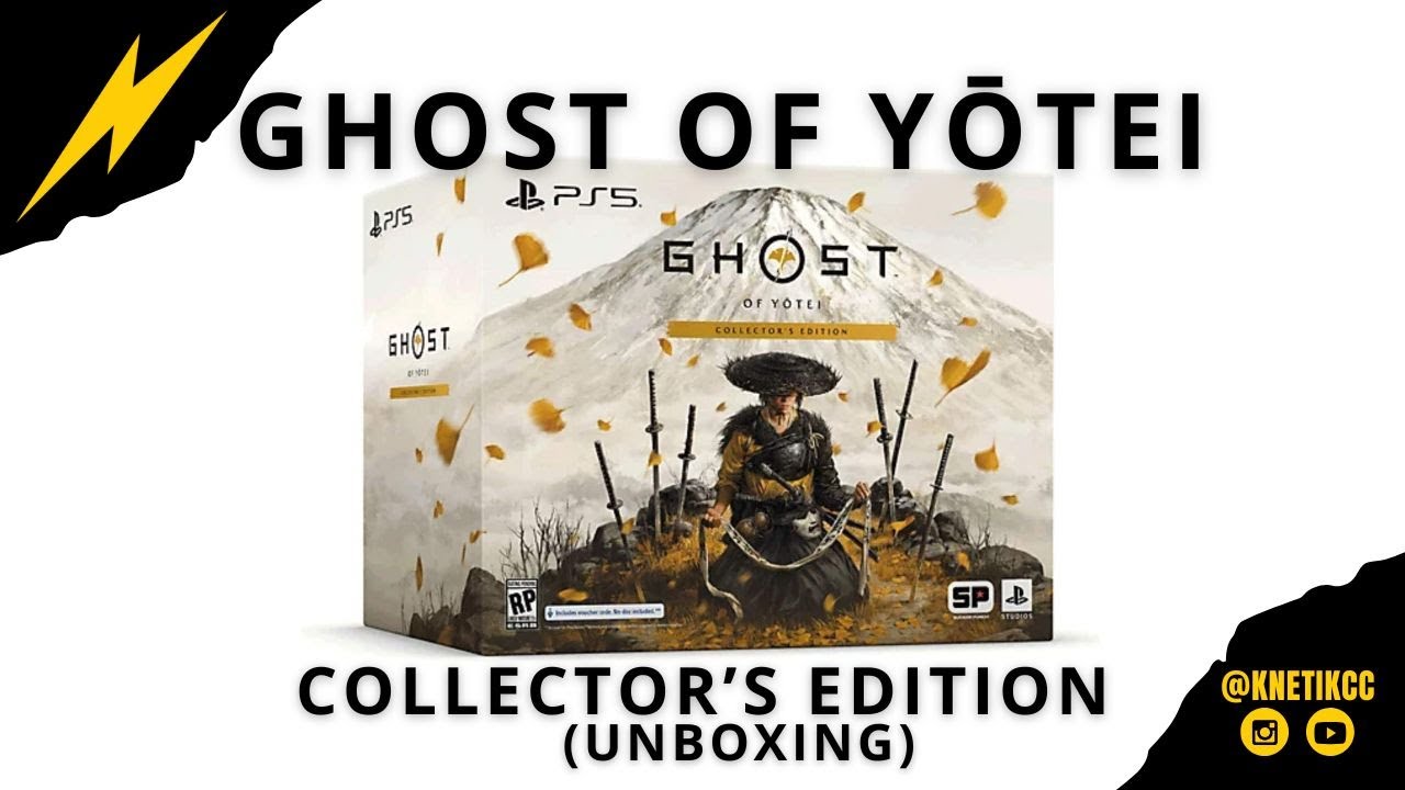 Ghost Of Yōtei - Collector's Edition + DualSense Unboxing | KnetiK