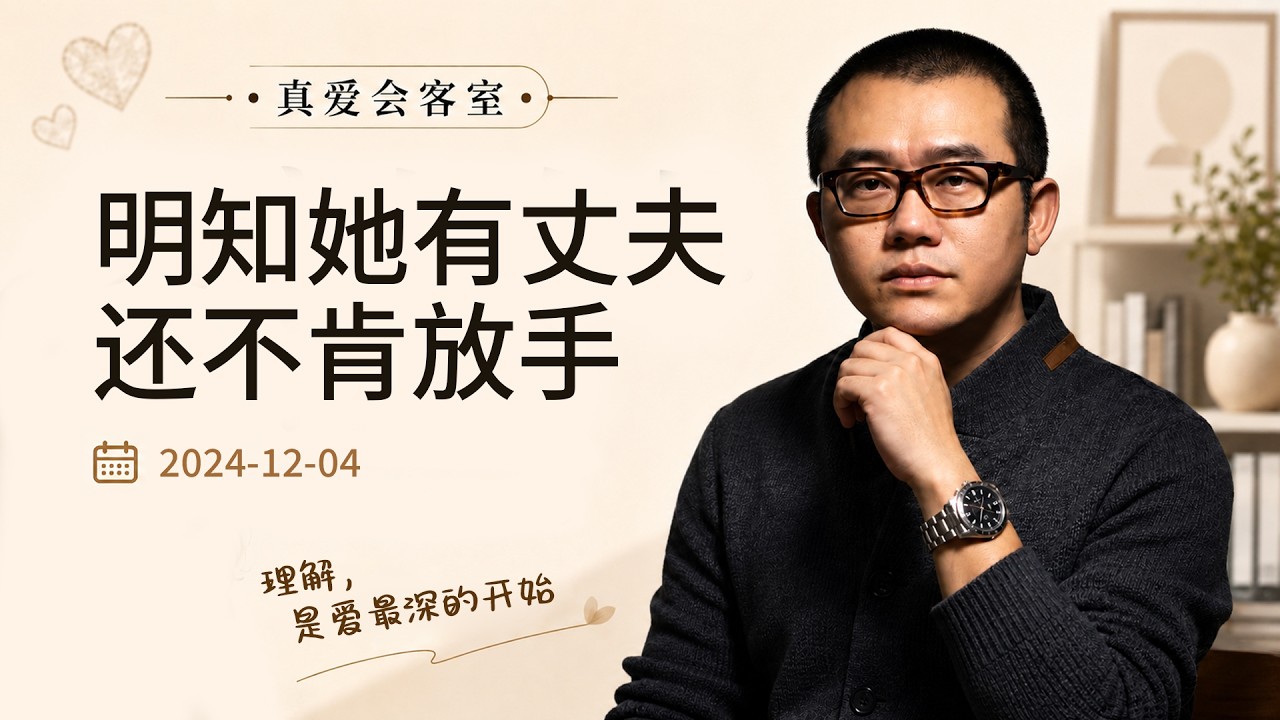 不伦之恋，涂磊痛批：‘没主见’是最大的借口 | 真爱会客室