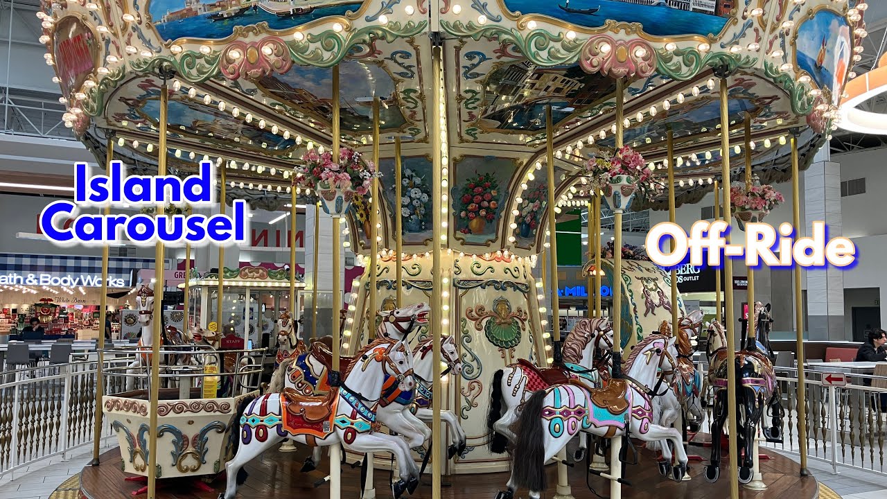 Island Carousel @ Katy Mills Mall Carousel | Off-Ride