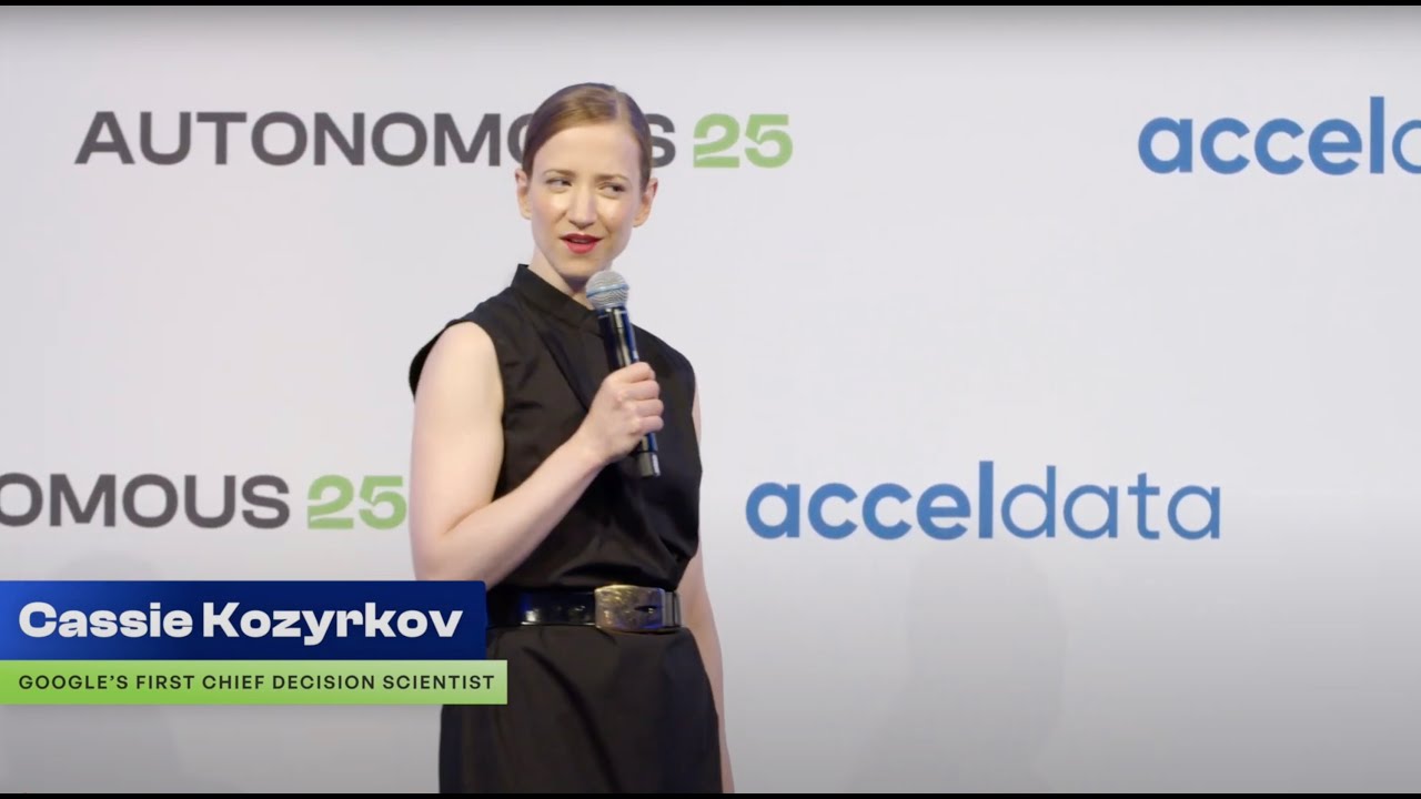 Keynote: Cassie Kozyrkov, Fmr. Chief Decision Scientist, Google