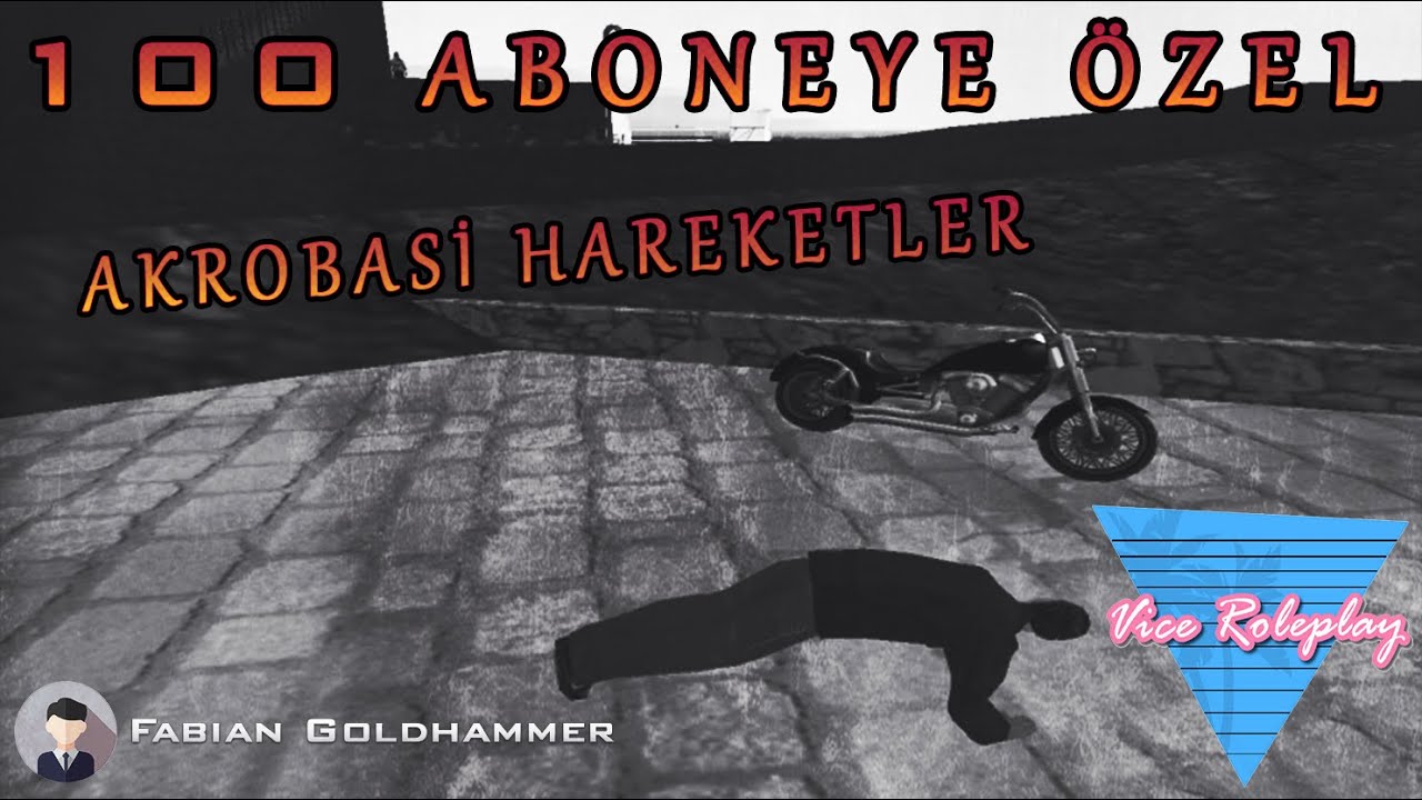 100 ABONE ÖZEL AKROBASİ HAREKETLERİ - SAMP Vice Roleplay (Komik Anlar #2)