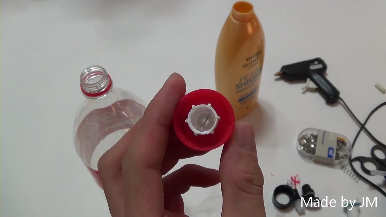 How to make a Bottle cap check valve