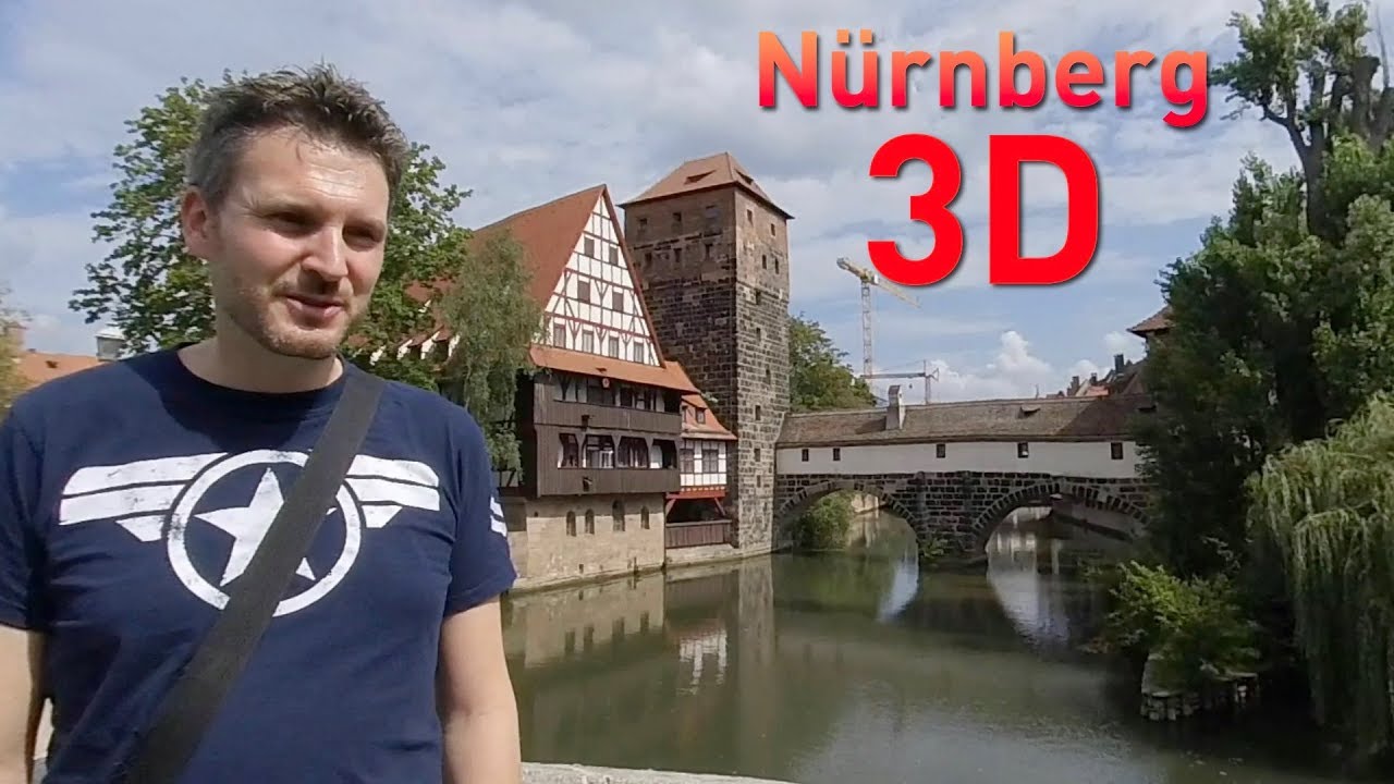 Nürnberg in 3D [VR180 Insta 360 Evo Test]