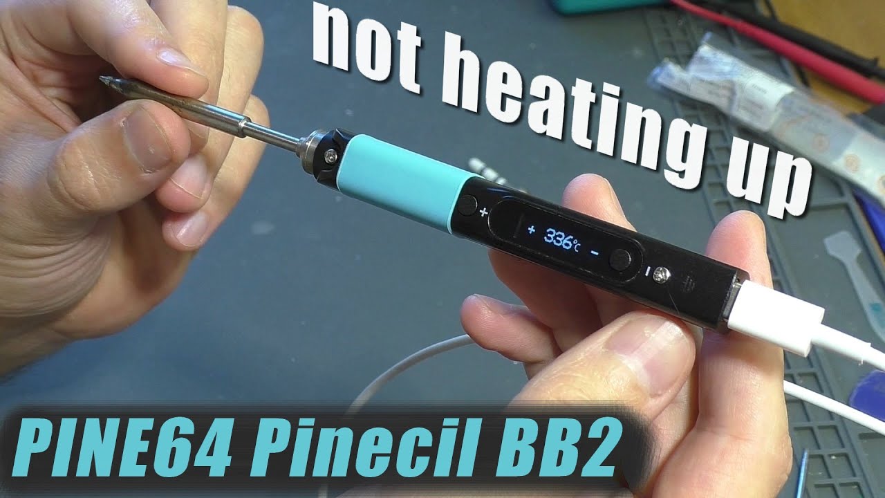 Tip is not heating up | PINE64 Pinecil BB2 V1 Soldering Iron (REPAIR / FIX)