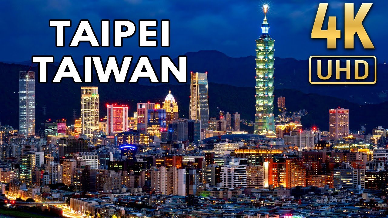 Taipei Taiwan in 4K Ultra HD