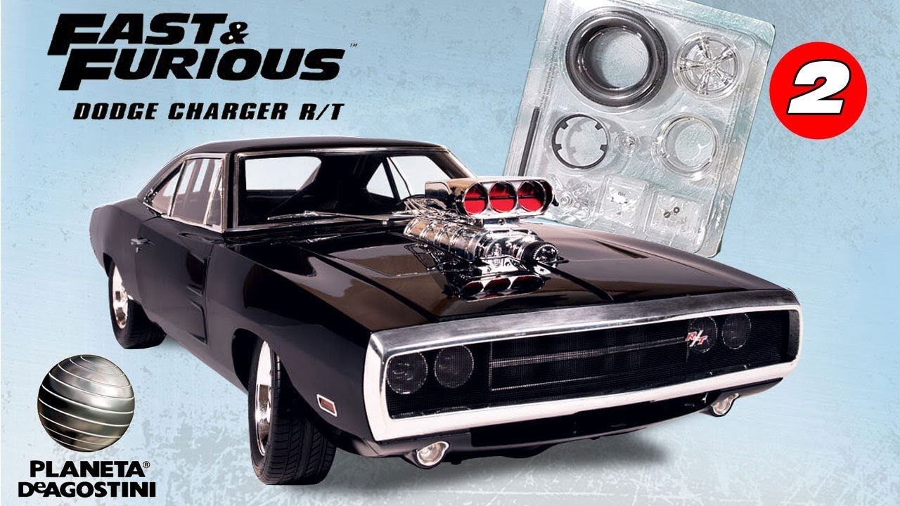 DODGE CHARGER R/T - N° 02 -  ESCALA 1/8 - PLANETA DEAGOSTINI