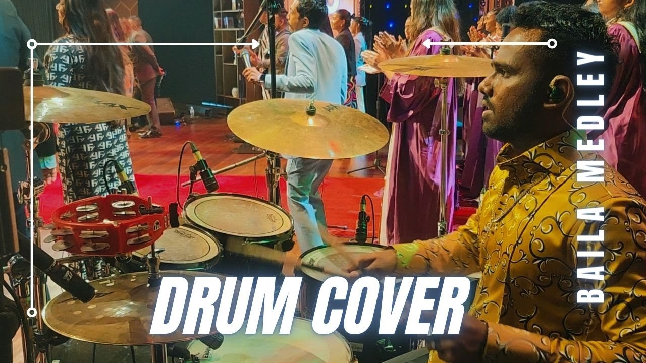 CHRISTIAN BAILA MEDLEY | DRUM CAM 🥁🥁| THE GLORIOUS CHURCH | MIRACLE DOME @jryanrodrigo