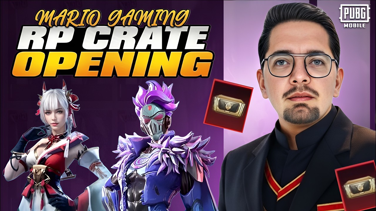 I Spent 13,000 RP points on RP Crates! 📦 PUBG Mobile Royale Pass Opening