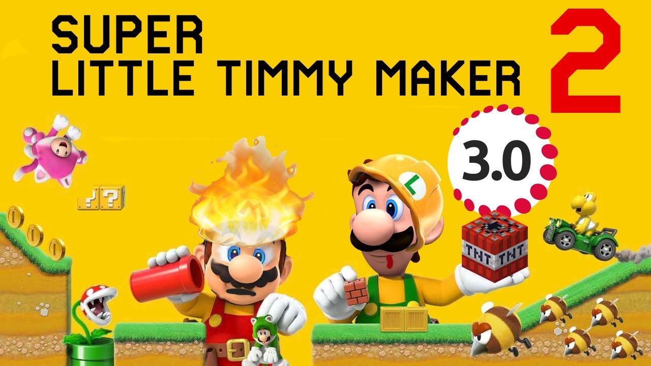 Обновления версии 3.0 для Super Little Timmy Maker 2!