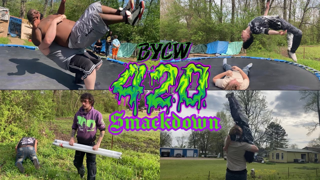 BYCW&trade;️ 420 Smackdown 2024 (Backyard Wrestling) Full Event!!!