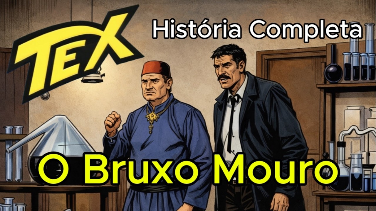 TEX WILLER  - O Bruxo Mouro - Hist&oacute;ria Completa