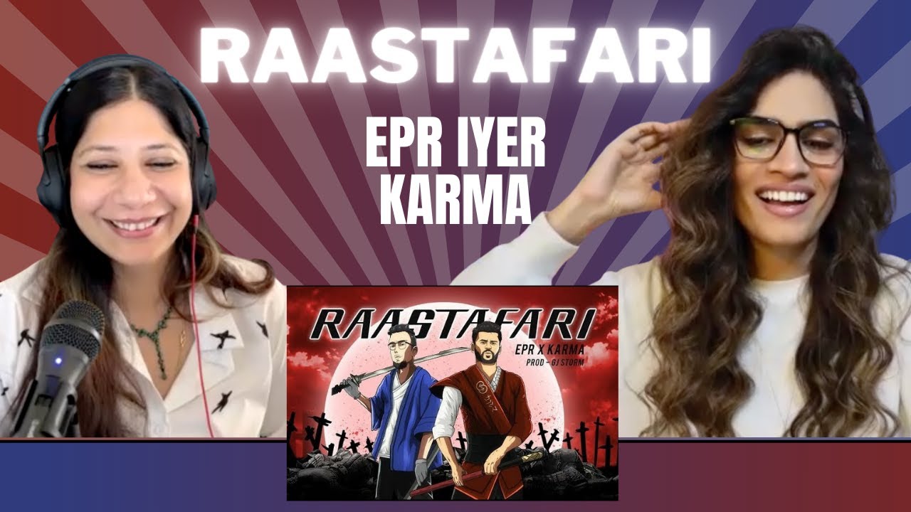 РЕАКЦИЯ RAASTAFARI (EPR FEAT. KARMA)! | ПРОДАКШН: GJ STORM | ADIACOT
