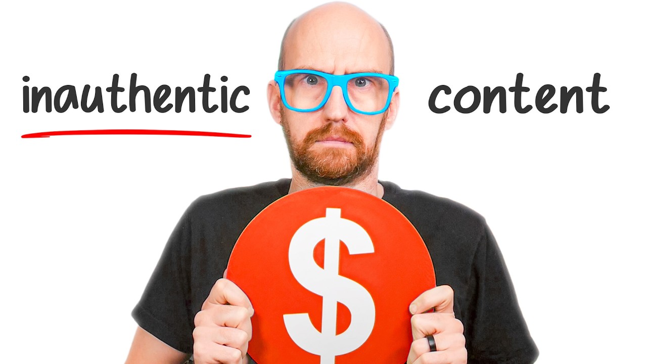 Demonetized YouTube Channels - the Inauthentic Content Trap
