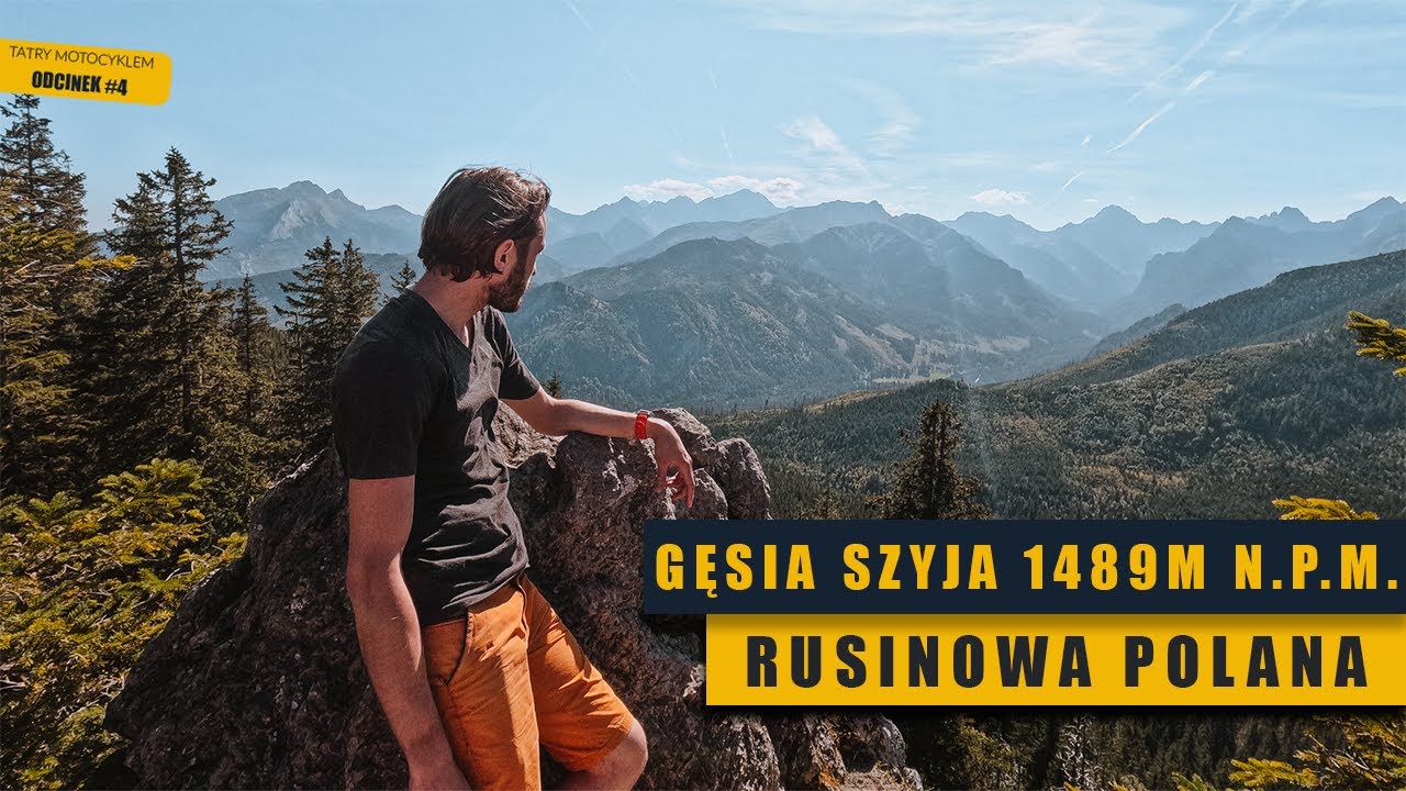 Krótki, łatwy szlak z SZOKUJĄCYM widokiem – Gęsia Szyja i Rusinowa Polana!