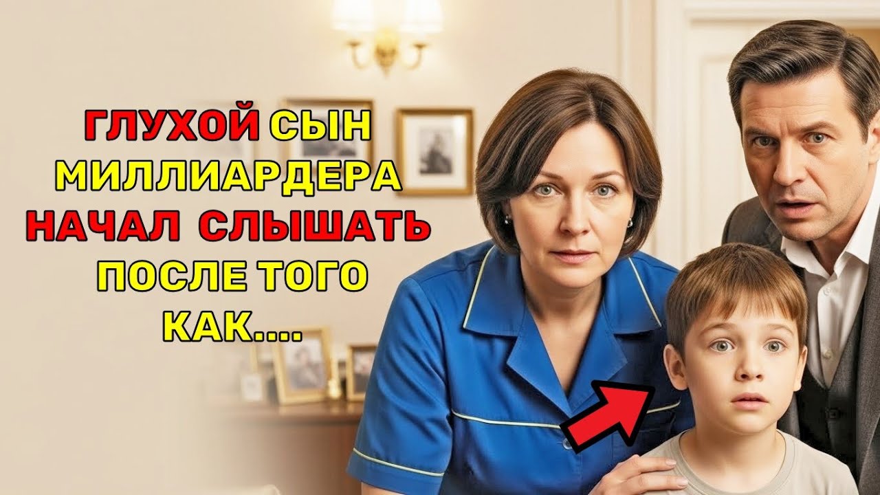СЫН МИЛЛИАРДЕРА “РОДИЛСЯ ГЛУХИМ”… НО УБОРЩИЦА УВИДЕЛА В ЕГО УХЕ ТО, О ЧЁМ МОЛЧАЛИ ВРАЧИ!