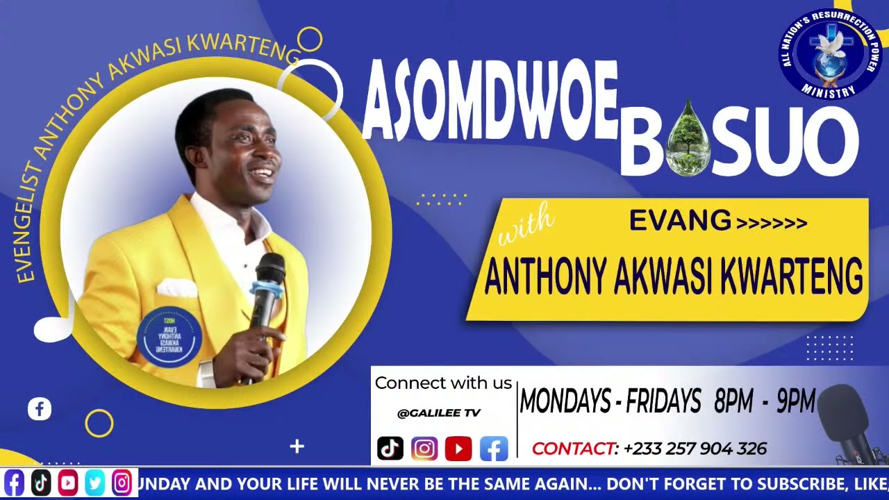 Copy of (LIVE) JOIN OUR EVENING PRAYERS   SERVICE - WITH EVANG. ANTHONY AKWASI KWARTENG