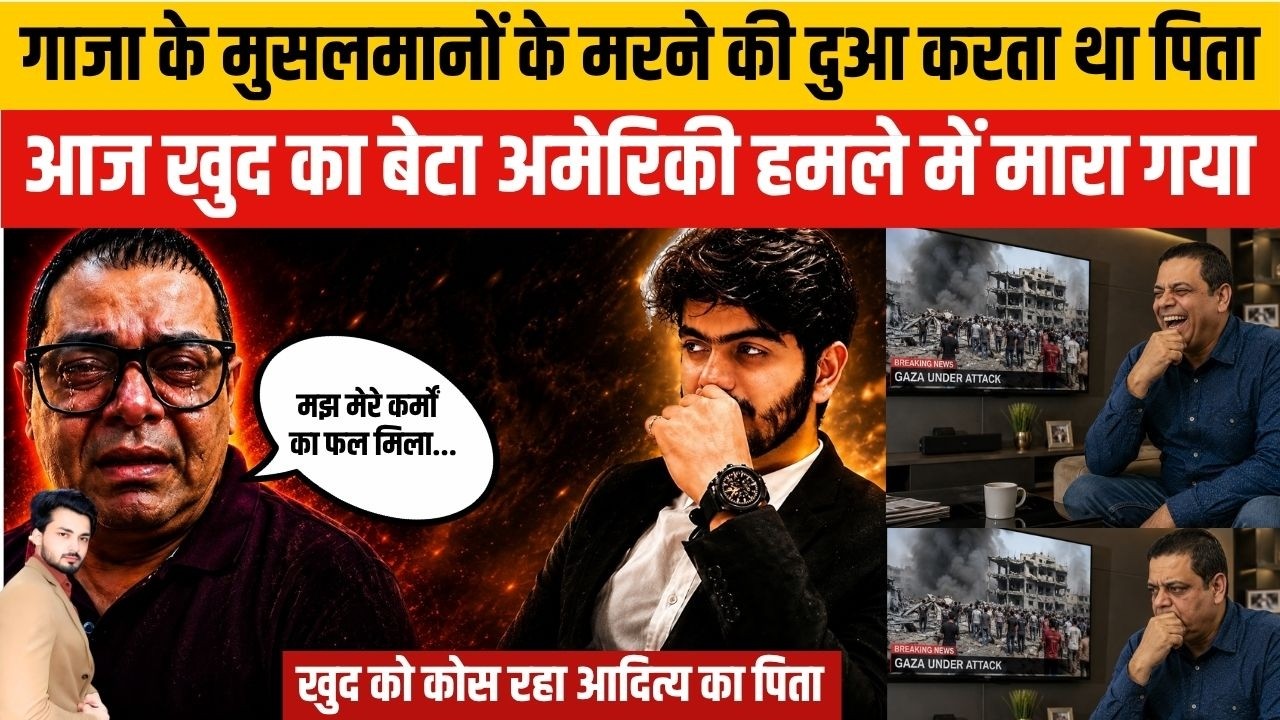 Aditya Sharma Sailor News: आदित्य के पिता Rajesh Sharma Gaza के मुसलमानों को कोसते थे? | America