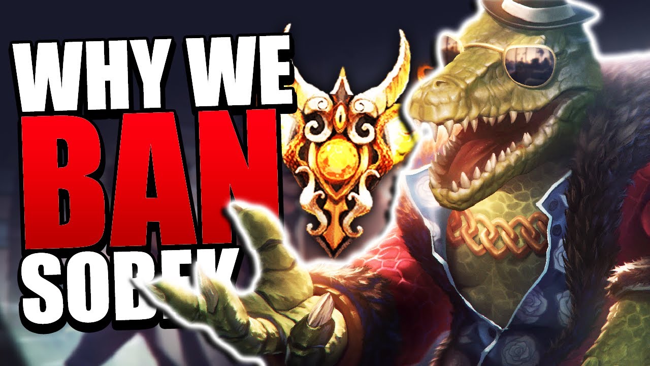 THIS is Why We BAN Sobek - Grandmasters Ranked Joust - Smite