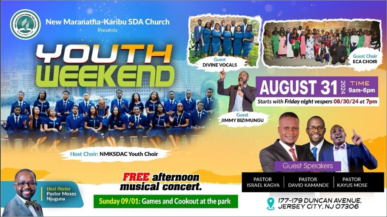 #Live: Sabbath Service August 31, 2024 - Youth Sabbath - New Maranatha Karibu SDA Church