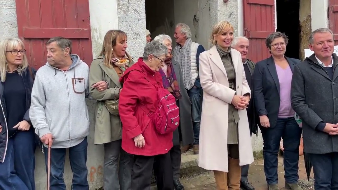Première pierre Hasparren  -  nov 2025