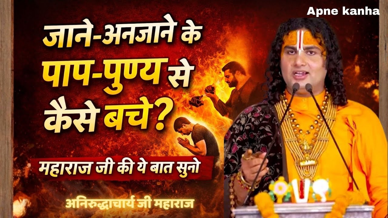 जाने-अनजाने में हुए पाप-पुण्य के दोष से कैसे बचें? महाराज जी की ये बात ज़रूर सुनें