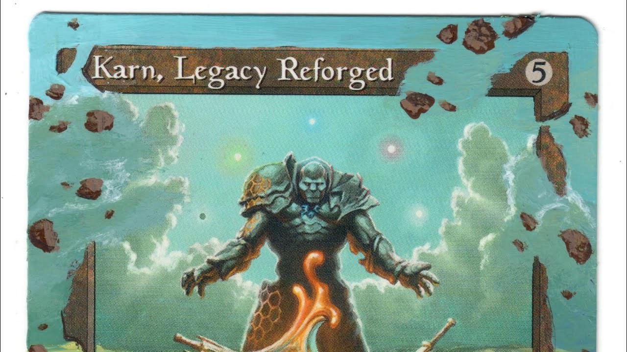 Mtg Altered Art Tutorial: Creating Layers
