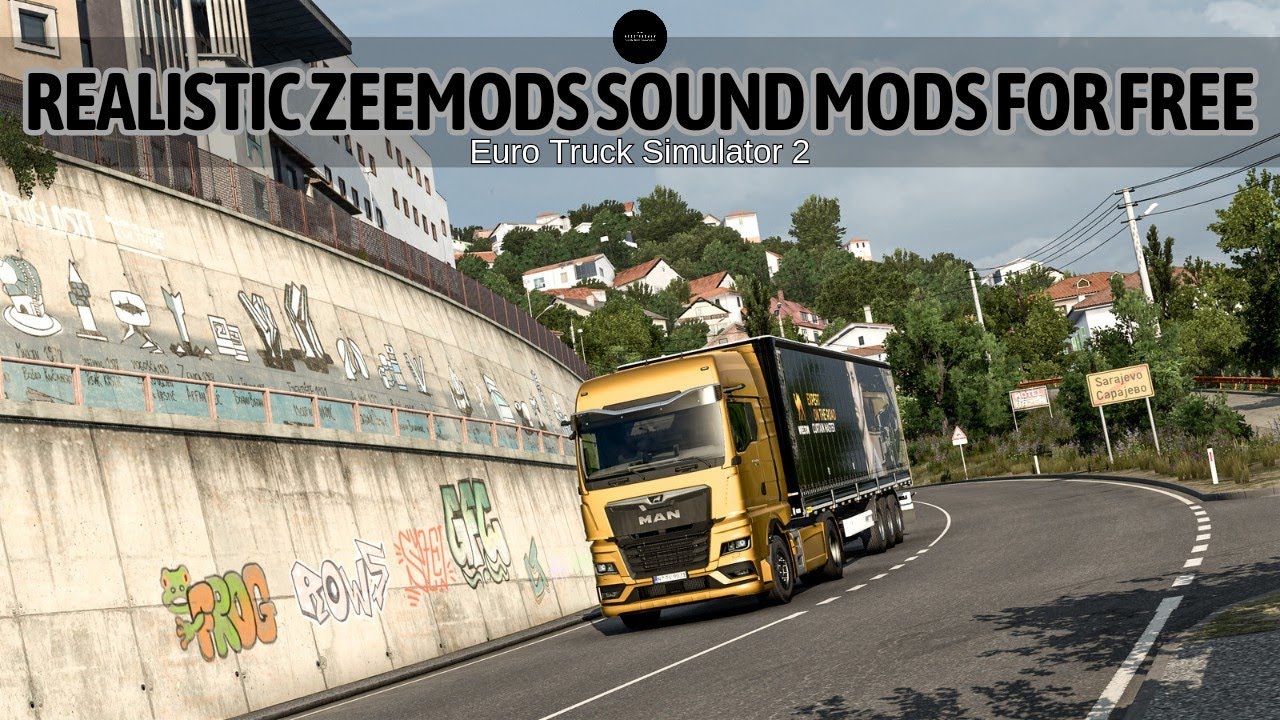 [🎧Listen With Headphones] The Most Realistic 5 Free Zeemods Sound Mods for Ets 2. [1.48.5]