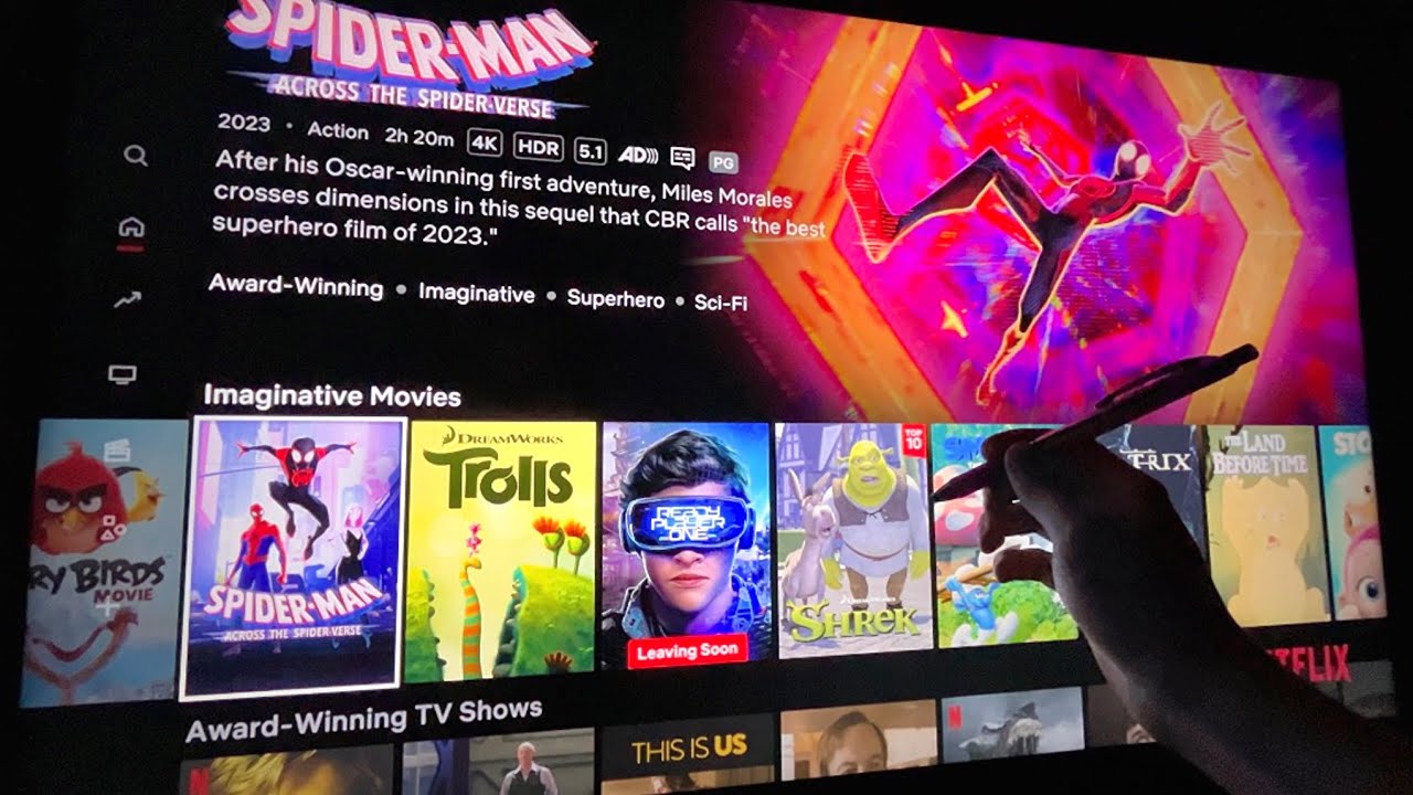 ASMR | Scrolling Through Netflix 🎥💤 (movie whisper ramble)