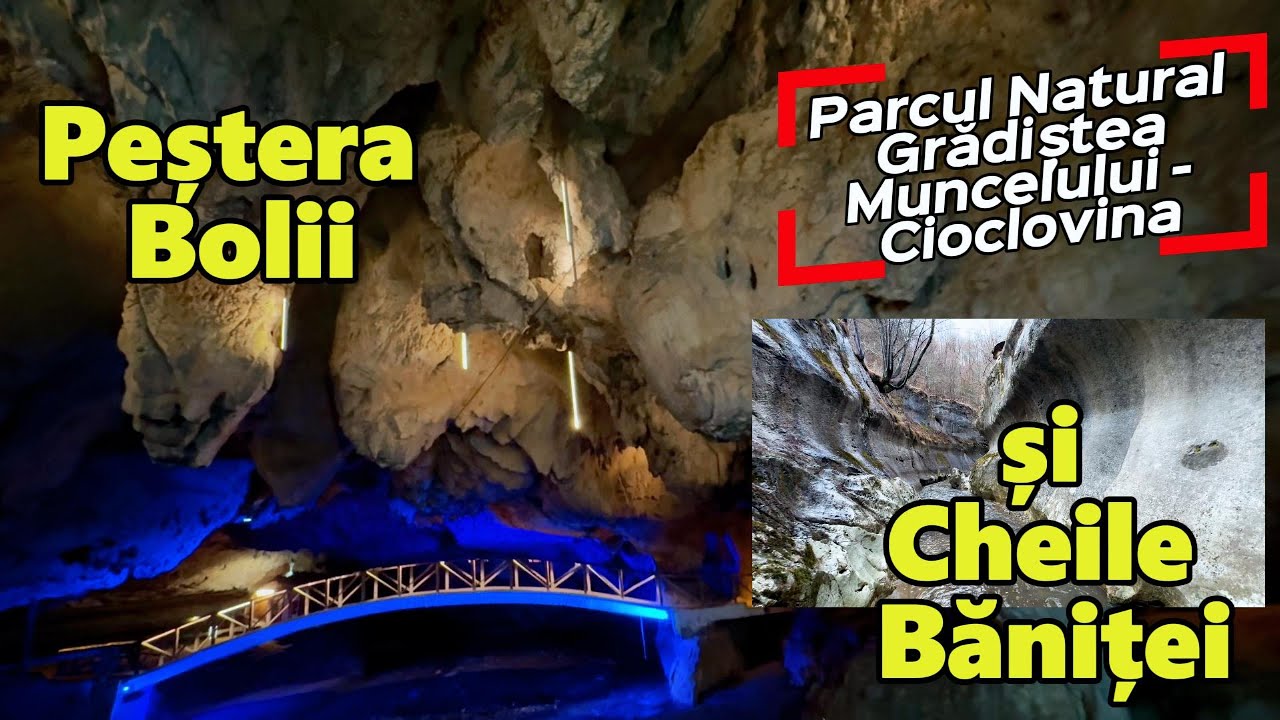 Peștera Bolii și Cheile Băniţei, spectaculoasele obiective turistice Hunedorene, martie 2025 #nature