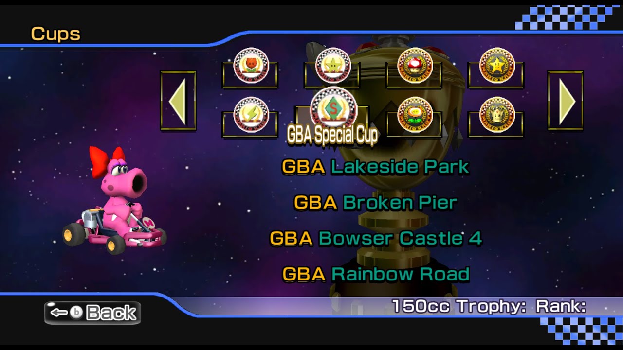Mario Kart Wii Deluxe v9 (Riivolution) Gba Special Cup