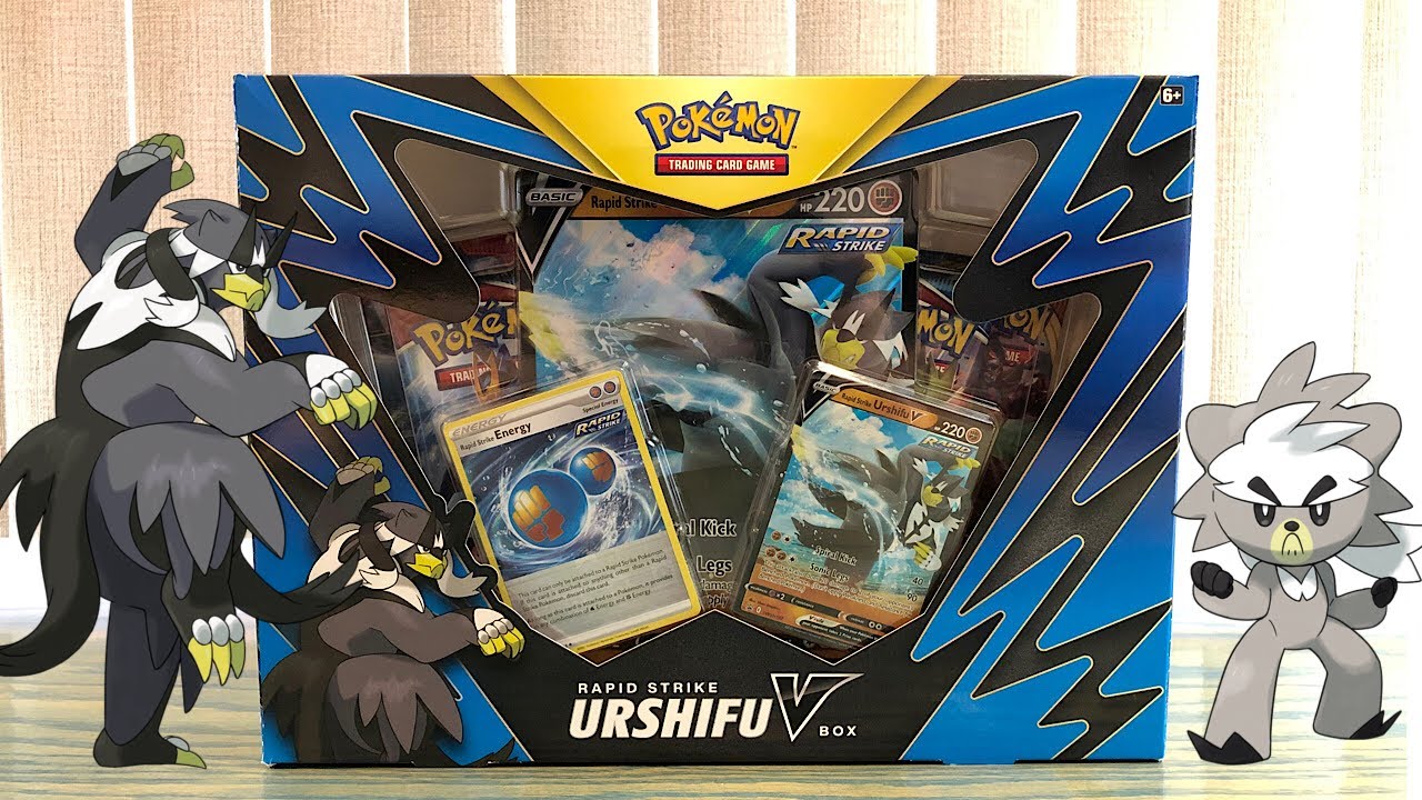 Rapid Strike Urshifu V Box Opening!