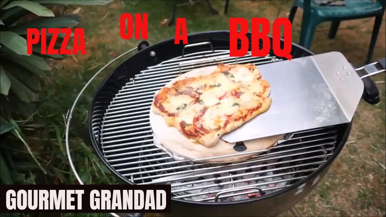 How to cook a Pizza on a Weber BBQ using a Pizza Stone