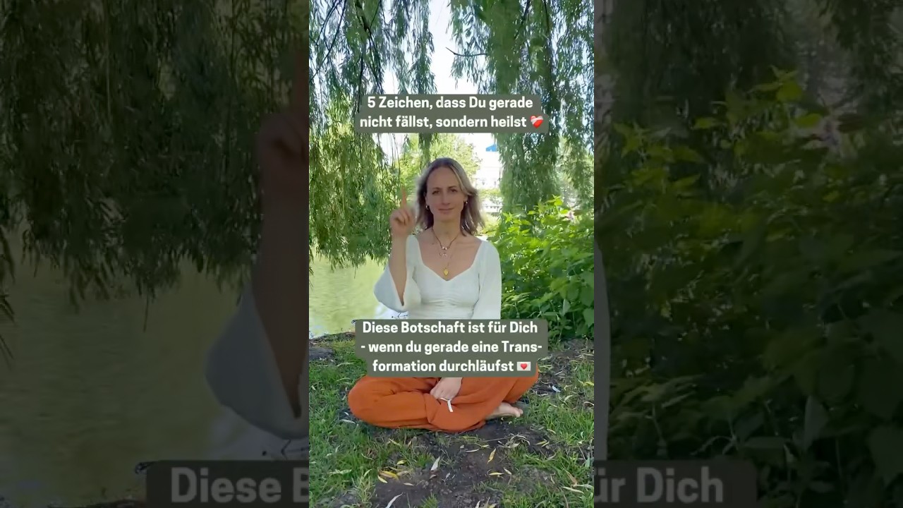 5 Zeichen dass du heilst&hellip; #transformation #innerearbeit #heilung