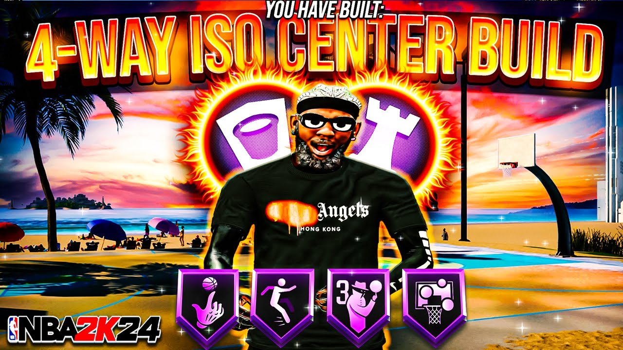 NEW BEST PLAYMAKING CENTER BUILD IS THE BEST CENTER BUILD IN NBA 2K24! BEST CENTER BUILD 2K24!